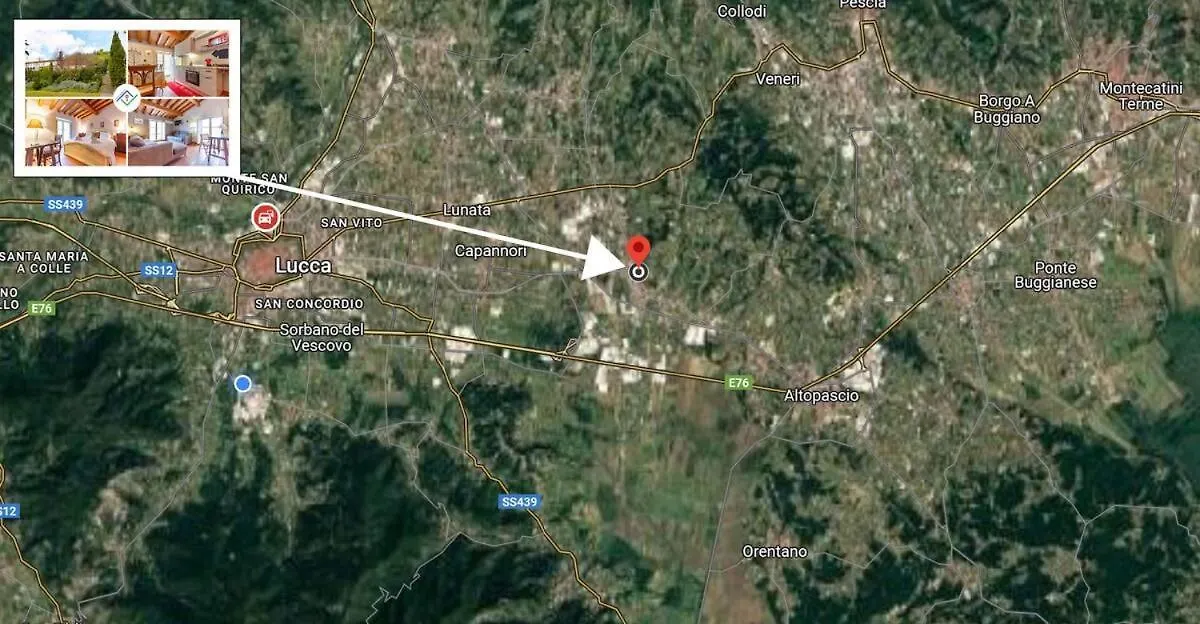Apartment Villa Nobile Oasi Lucca Appartamento Terrazza Porcari